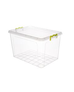 Återanvändbar livsmedelsbehållare 35L, transparent STRONGBOX, pris per 1 st