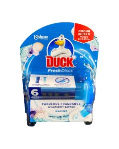 Duck Fresh Discs Tengeri géllemez WC-khez 36 ml, 6 korong