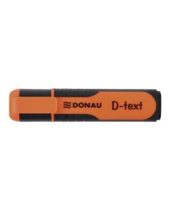 DONAU D-Text fluoreszkáló szövegkiemelő, 1-5mm (vonal), narancs színű