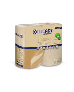 WC-papír EcoNatural 4 LUCART 44m, 2W 4 tekercsenként