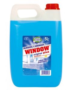 WINDOW PLUS üveg- és tükör tisztító alkohol + ammónia 5l