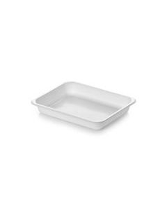 Lunchlåda för försegling W1/620B oförseglad, vit, 227x178x40, pris per förpackning 320st