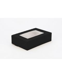 SUSHI doboz 19x13x5cm op.140db fekete OP-05