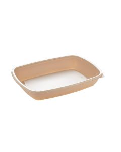 FastPac RC23 N lunchlåda 600 ml op.75st (k/4) PP, beige, Sabert