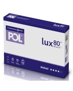 Xerox papír IP POL LUX, A4, B osztály, 161CIE, 80 g/m2, 500ark.