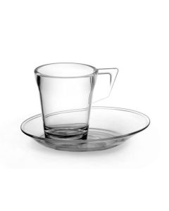 Eszpresszó csészék 90ml LONG LiFE kristály fi.5.7xh.6.6cm - törhetetlen polikarbonátból op. 6 db.