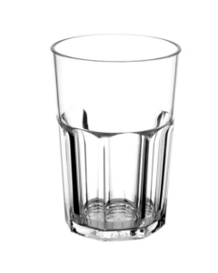LONG LiFE szklanka RETRO 490ml, krystaliczna, śr.9xh.13cm, nietłukąca wykonana z poliwęglanu op. 12 sztuk