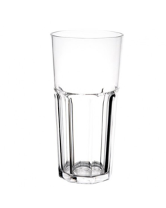 LONG LiFE szklanka RETRO 550ml, krystaliczna, śr.8,3xh.17,2cm, nietłukąca wykonana z poliwęglanu op. 12 sztuk