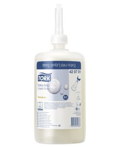 TORK Premium extra mild oparfymerad flytande tvål 6x1l S1