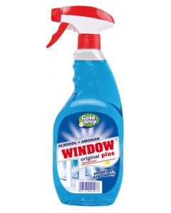 WINDOW PLUS ammóniumos üveg- és tükör tisztító 750ml szórófejes flakonban