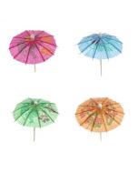 Bankett fogpiszkáló PARTY esernyők, 10 cm, 144 darabos csomag.