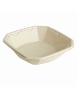 DUNI skål octabagasse 650ml 183x183x42mm, naturfärgad op.50st (k/6) 99188141