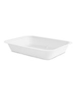 Serie "5" sockerrörsbehållare 1200ml VEGWARE 250x180x43mm, biologiskt nedbrytbar op. 50 st