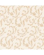 PAPSTAR Royal Collection Damascato servetter 40x40 champagne, förpackning med 50st