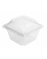 D.EDGE R-PET sallad, dessert 500ml, diamant 133x128xh.86mm, op 50 st