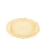 PURE bricka med palmblad oval 20x12,5x3 cm op. 25 st