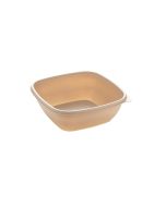 FastPac SQ16 N fyrkantig behållare 750ml op.50st (k/6) PP, beige, Sabert