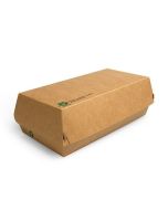 Hot-Dog doboz 22x10.5x7.5cm PURE biológiailag lebomló, 25 db-os darabszámban