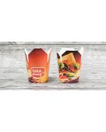 KEBAB BOX 1000ml, standard tryck TAKE AWAY, pris per förpackning 50st