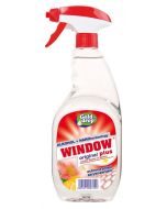 WINDOW PLUS Lemon & Exotic Flower glas- och spegelrengöringsmedel 750 ml med sprayflaska