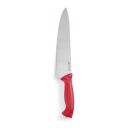 HACCP red chef's knife for raw meat