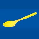 Spoon COLOR yellow, price per package 20pcs
