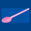 Spoon Pink COLOUR, price per package 20pcs