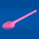 Spoon COLOR fuchsia, price per package 20pcs