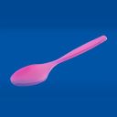 Spoon BICOLOR violet, price per pack of 20 pcs