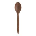 WPC dark brown spoon a.100pcs. reusable