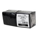 Napkins 24x22 2-ply 1/4 TnD black