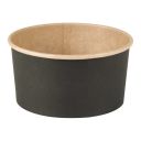 Miska fi.150mm KRAFT/CZARNA 900ml op.45szt. (k/8)