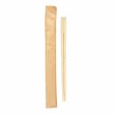 Bamboo chopsticks 20cm kraft envelope individually packed, 100pcs. (k/10)