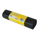 Worki na odpady LDPE 35l EKO+ czarne, 50 szt. na rolce