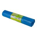 Waste sacks LDPE 120l STANDARD+ blue, 25 bags per roll