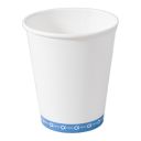 PAP/BIO cup SW 250ml white op.50pcs. (k/20) dia.80mm. 8oz. Alpha PLASTIC FREE