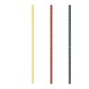 Słomki papierowe 6mm dł.20cm ZigZag MIX op. 100 sztuk