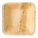 PURE palm leaf bowls 40ml square 80x80xh.22 mm, 25 pieces