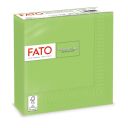 Napkins 33x33 2L lime/light green FATO napkins, pack of 50 (k/24) Smart Table