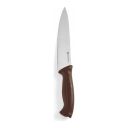 Nóż kucharski HACCP - 180 mm, brązowy - kod 842669