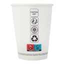 Kubek PAP/PE SW 400ml biały op.50szt SUP (k/20) śr.90mm, 16oz.