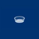 Dressing container 30ml round PP transparent, 100 pieces