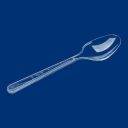 SUPERIOR large spoon transp. 50pcs S524 GRUBE 180mm, reusable (k/40)