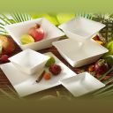 Sugar cane bowl square 900ml, 16.5x16.5x5.5cm,  50 pieces