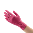 Pink nitrile gloves, size S, pack of 100, PINK powder-free (k/10)