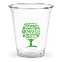 Kubki PLA fi 96mm 300ml Green Tree op.50szt., biodegradowalne, 12oz (k/20) SUP