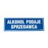 Alkohol podaje sprzedawca 100x300mm płyta sztywna thumbnail