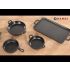 Little Chef Mini svart oval kastrull 263x140 mm - kod 564554 thumbnail