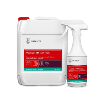 MEDICLEAN MC311 Bathroom 500ml Sanit Foam - Foam for cleaning bathrooms