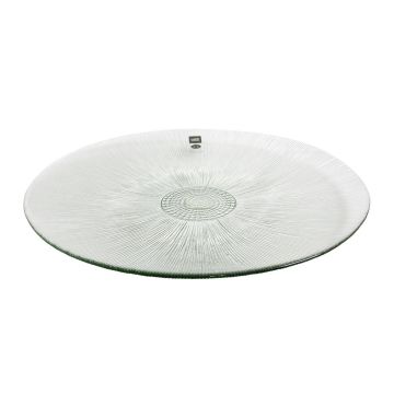 Fine Dine shallow glass plate Atelier size 265mm - code 773055